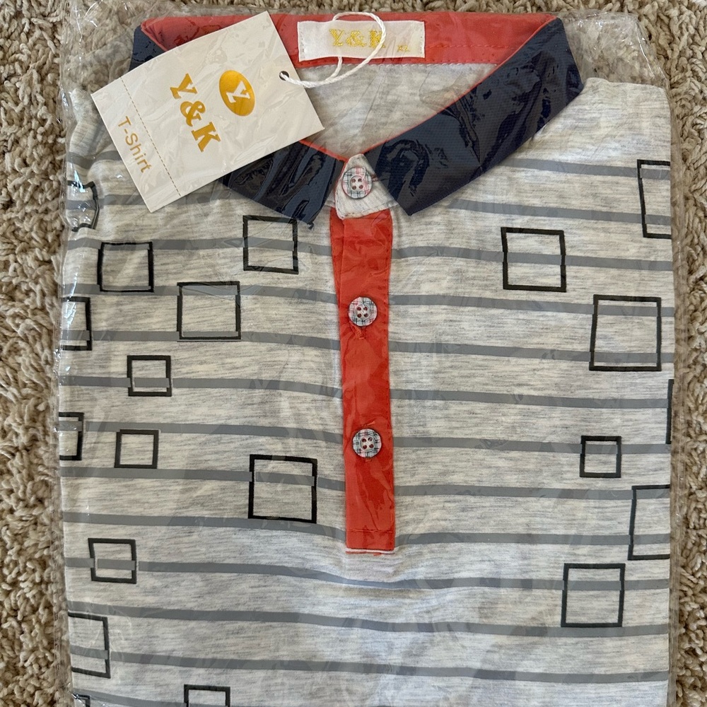 Y & K Size XL Mens Polo